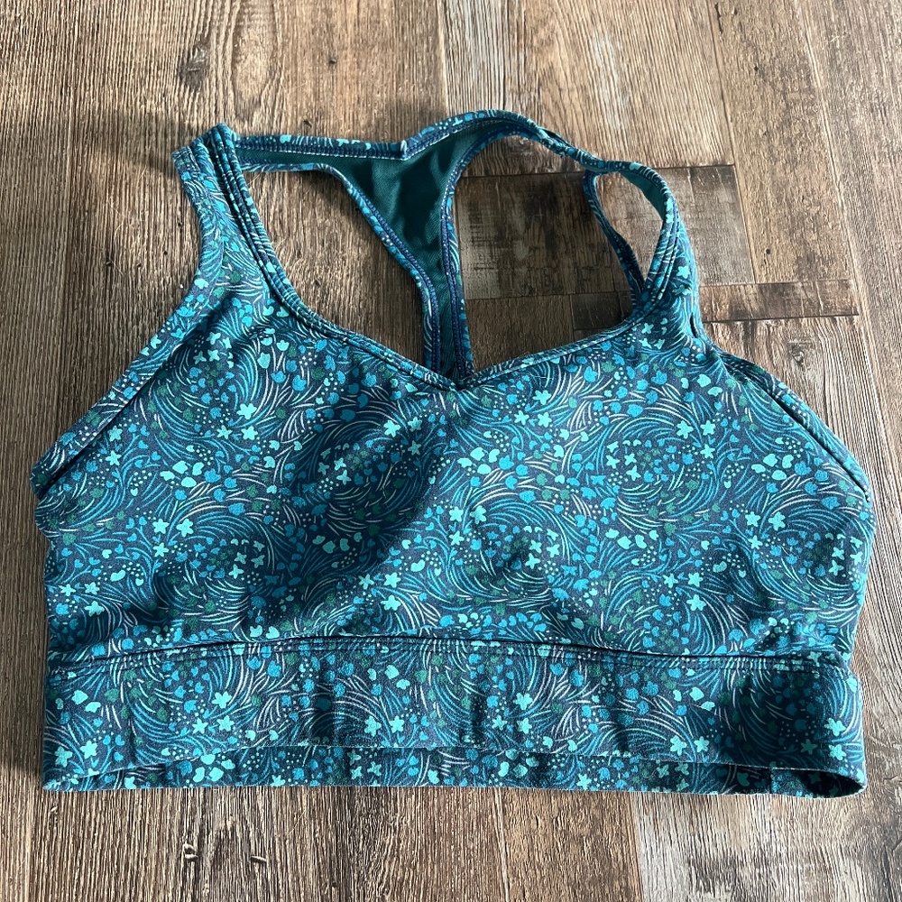 Zyia Spring Blossom Luxe Layered Mesh Bra